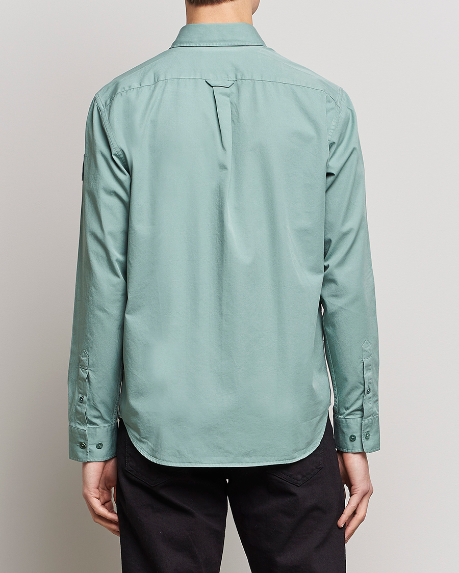 Uomini | Camicie | Belstaff | Pitch Cotton Pocket Shirt Steel Green