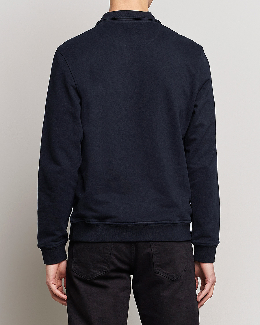 Uomini | Maglieria | Belstaff | Signature Half Zip Sweatshirt Dark Ink