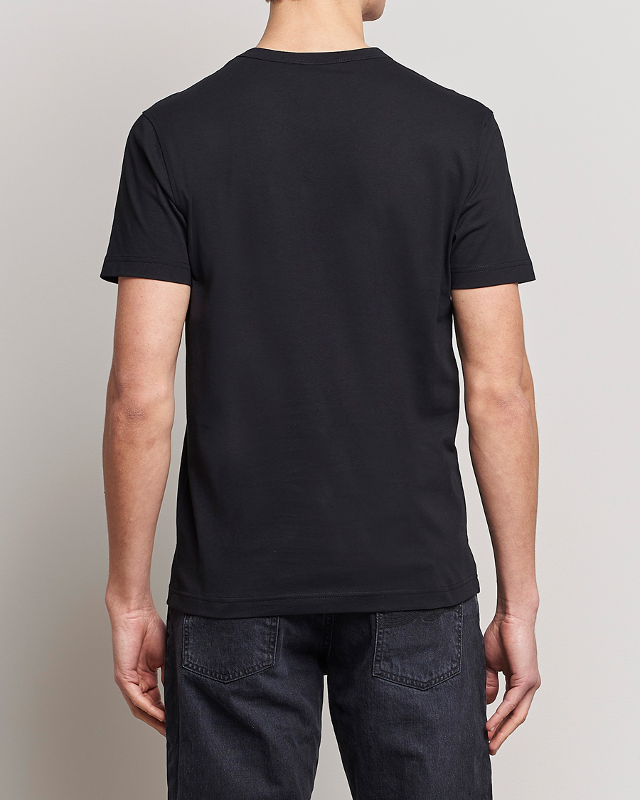 Uomini | T-shirt | Belstaff | Cotton Logo T-Shirt BLACK