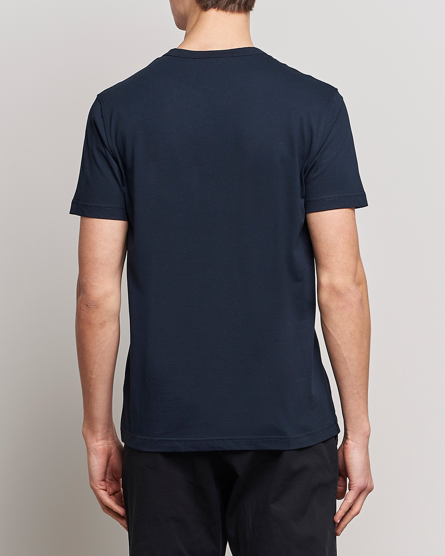 Uomini | T-shirt | Belstaff | Cotton Logo T-Shirt Dark Ink
