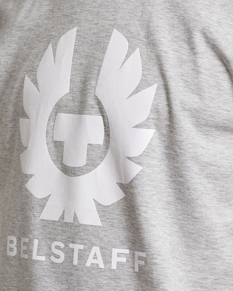 Uomini | T-shirt | Belstaff | Phoenix Logo T-Shirt Old Silver Heather