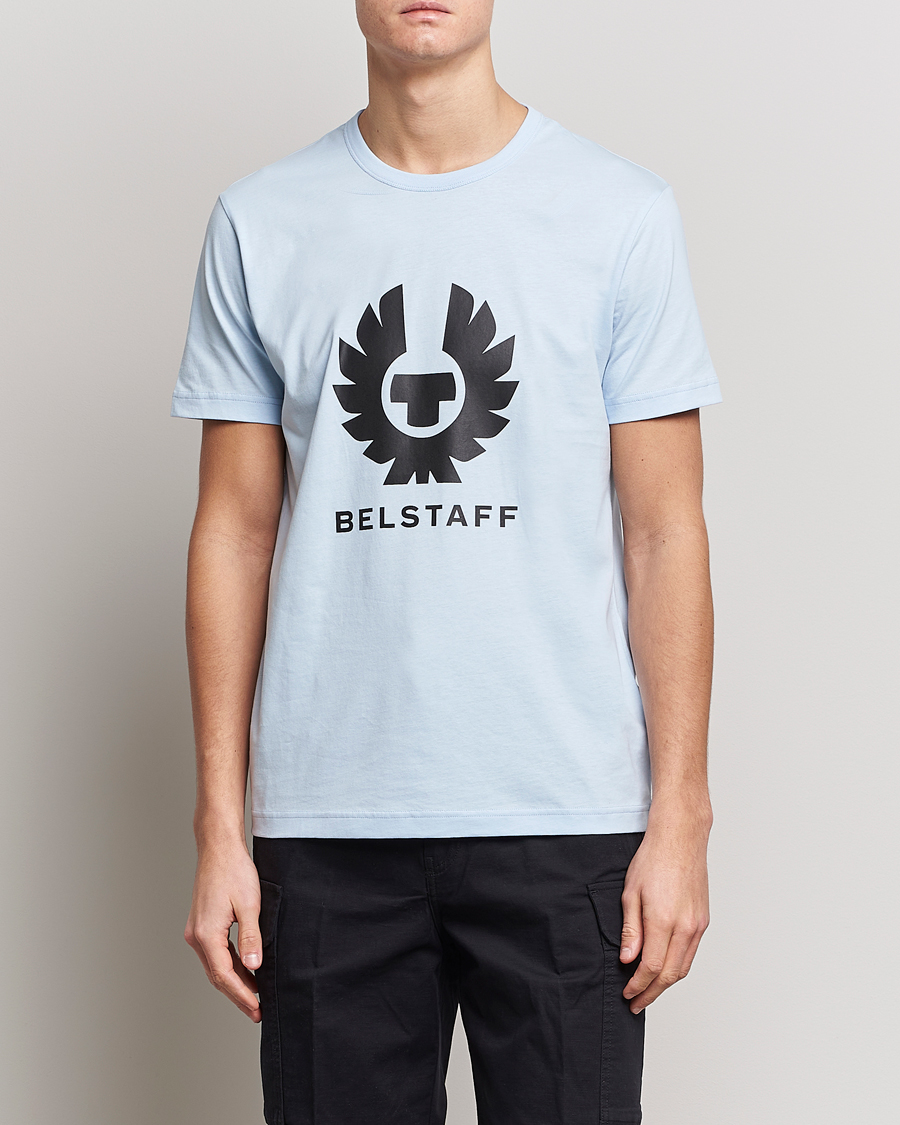 Uomini | T-shirt | Belstaff | Phoenix Logo T-Shirt Sky Blue