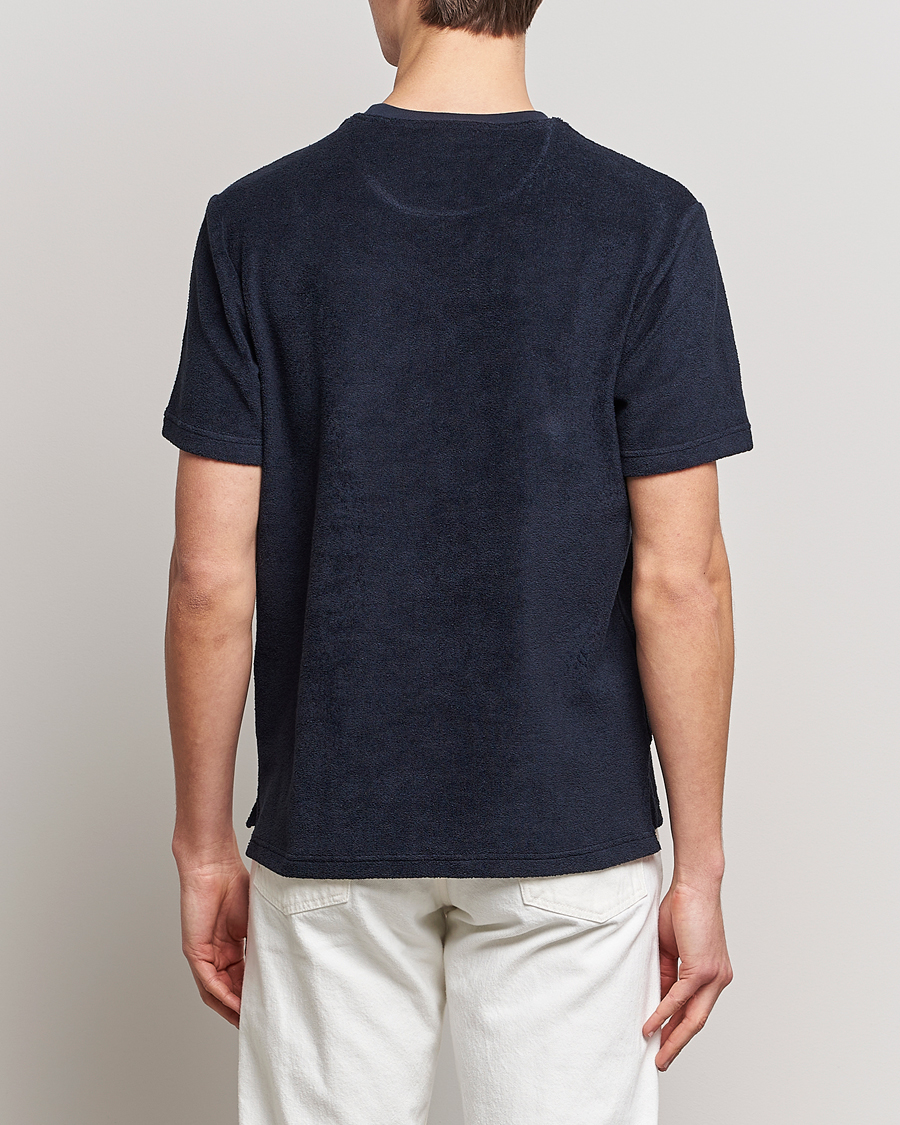 Uomini | T-shirt | Belstaff | Turret Terry Logo T-Shirt Dark Ink