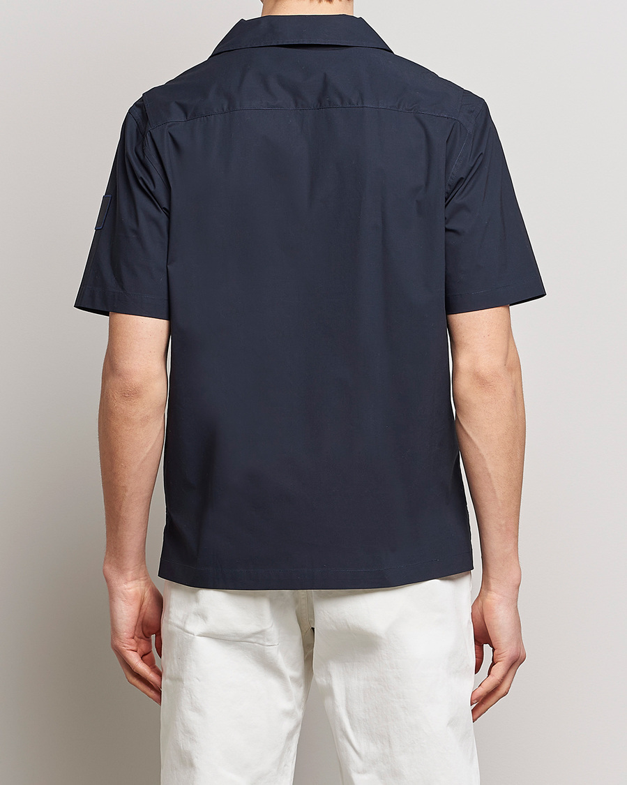 Uomini | Camicie | Belstaff | Rove Short Sleeve Shirt Dark ink