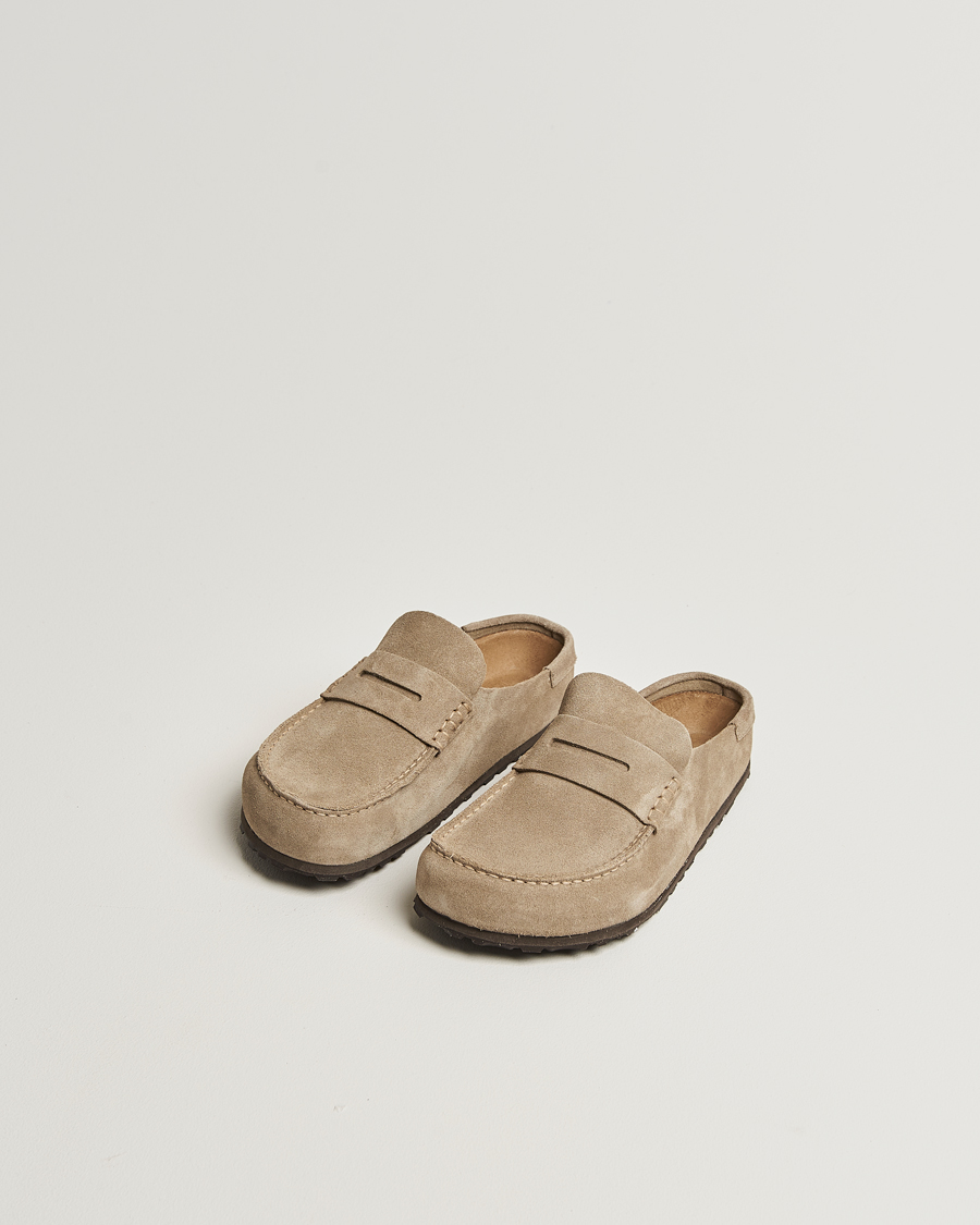 Uomini | Sandali & Diapositive | BIRKENSTOCK | Naples Taupe Suede