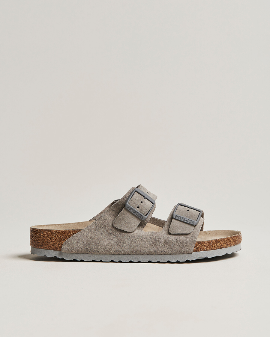 Uomini | BIRKENSTOCK Arizona Soft Footbed Stone Coin Suede | BIRKENSTOCK | Arizona Soft Footbed Stone Coin Suede