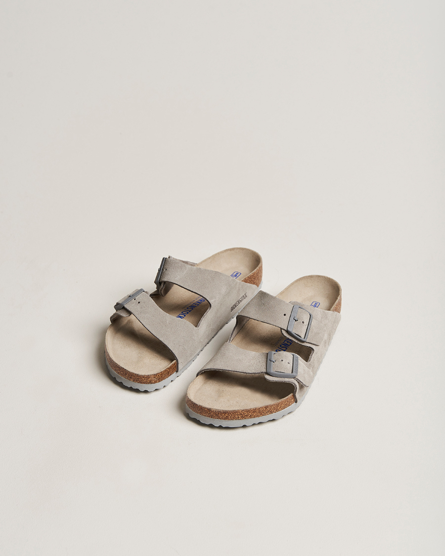 Uomini | BIRKENSTOCK Arizona Soft Footbed Stone Coin Suede | BIRKENSTOCK | Arizona Soft Footbed Stone Coin Suede