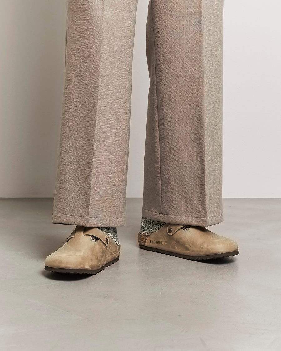 Uomini | Sandali & Diapositive | BIRKENSTOCK | Boston Classic Footbed Tabacco Oiled Leather