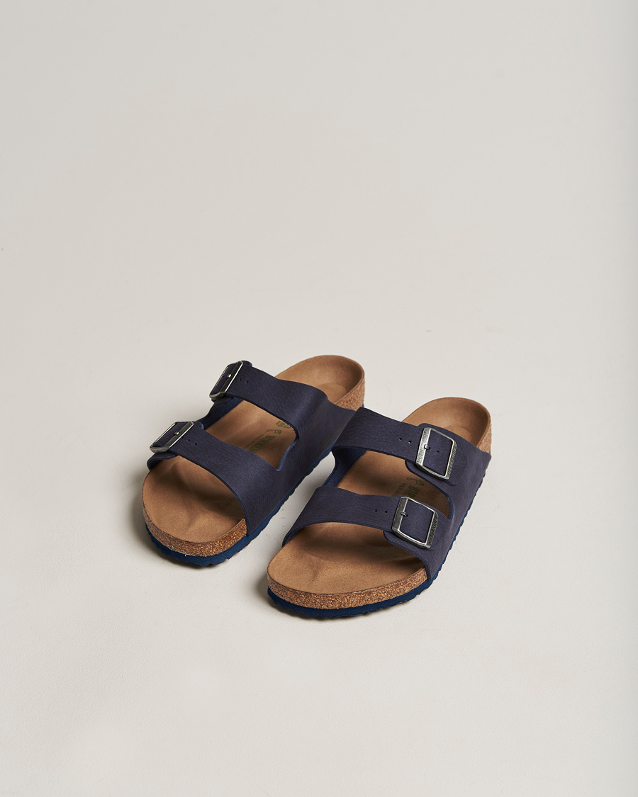 Uomini | Sandali & Diapositive | BIRKENSTOCK | Arizona Classic Vegan Indigo Blue