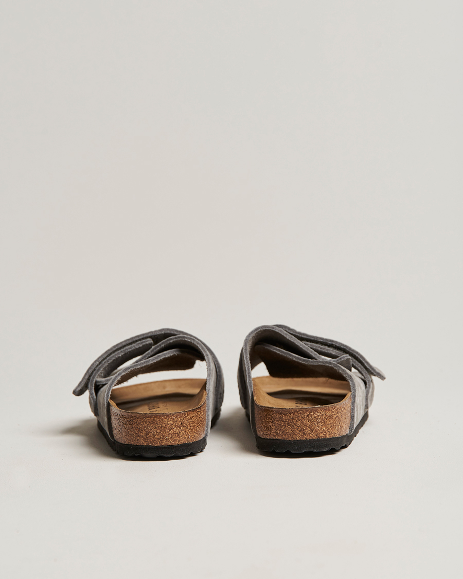 Uomini | BIRKENSTOCK Kyoto Nubuck Leather Whale Gray | BIRKENSTOCK | Kyoto Nubuck Leather Whale Gray