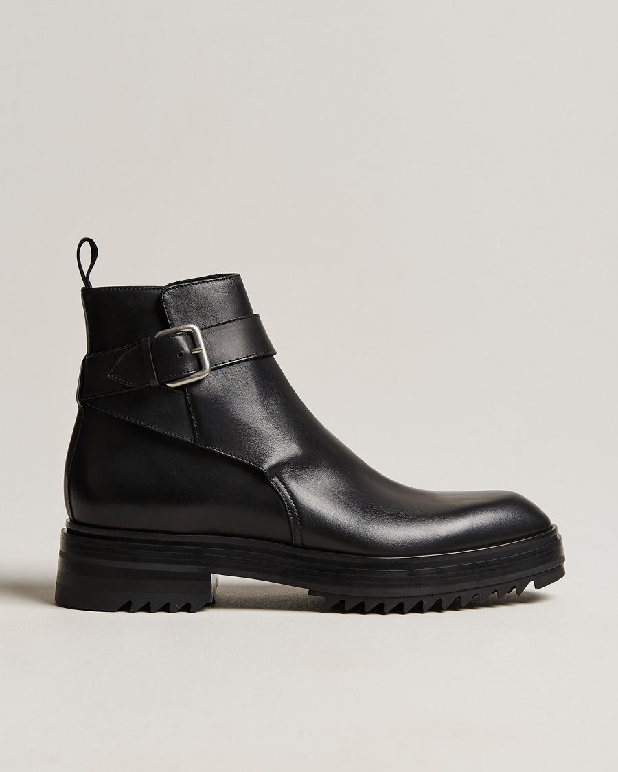 Uomini | Lanvin Ankle Boots Black Calf | Lanvin | Ankle Boots Black Calf