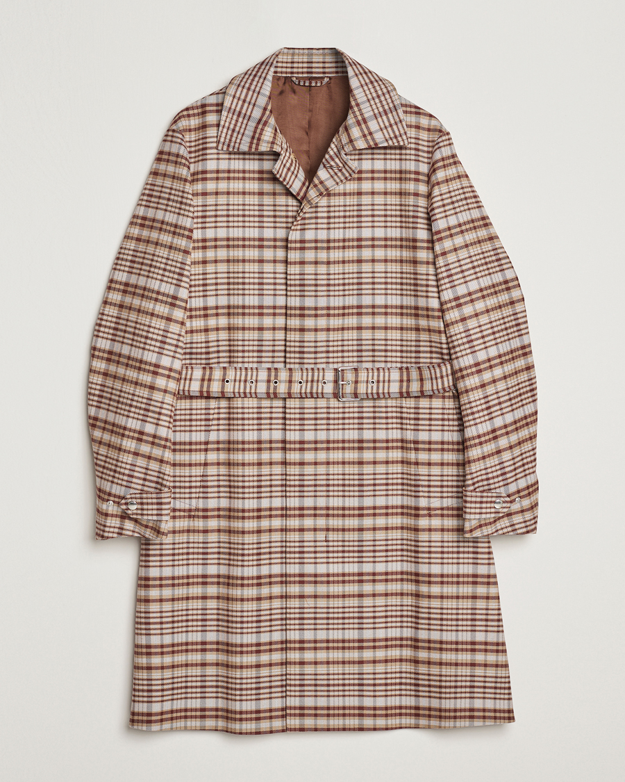 Uomini | Giacche | Lanvin | Belted Coat Tan