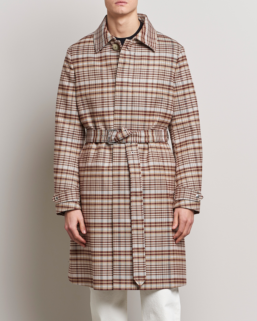 Uomini | Giacche | Lanvin | Belted Coat Tan