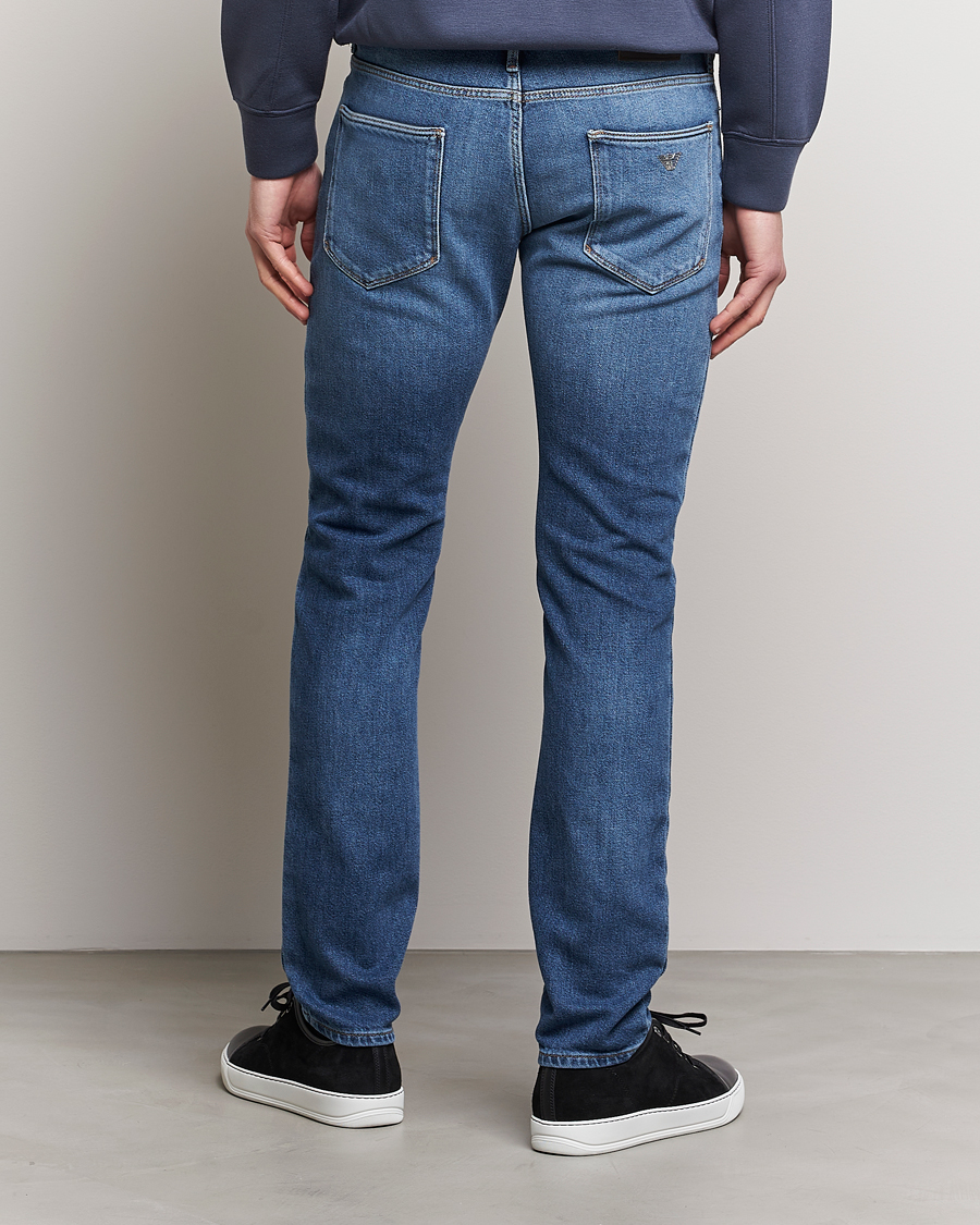 Uomini | Jeans | Emporio Armani | Slim Fit Jeans Light Blue