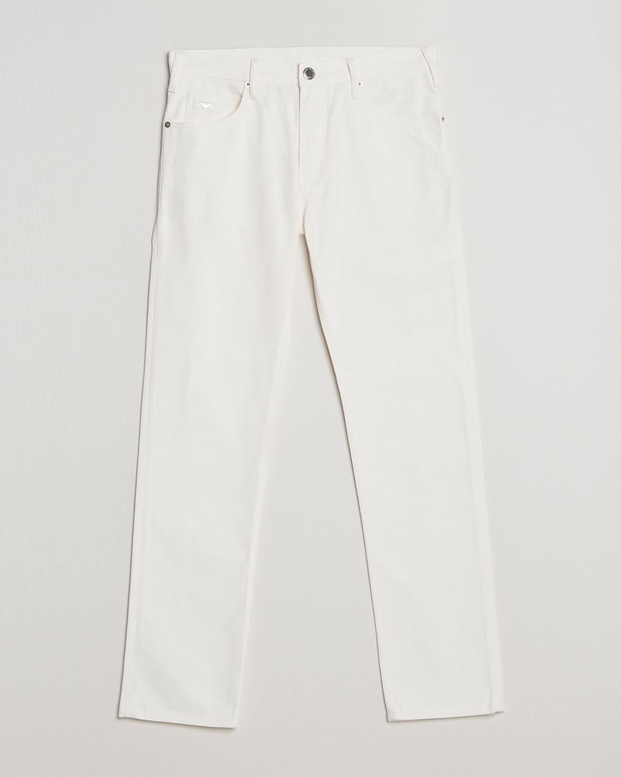 Uomini | Jeans | Emporio Armani | 5-Pocket Jeans White