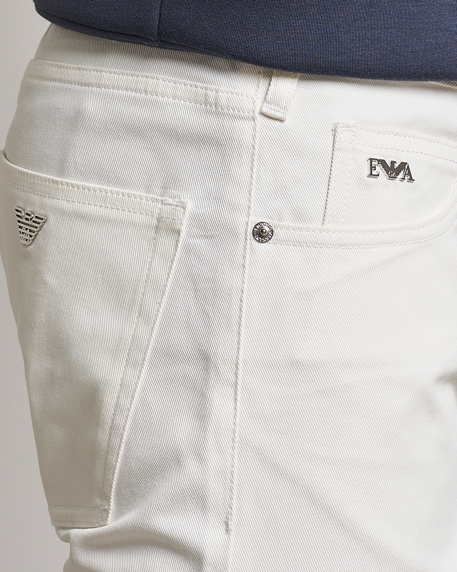 Uomini | Jeans | Emporio Armani | 5-Pocket Jeans White