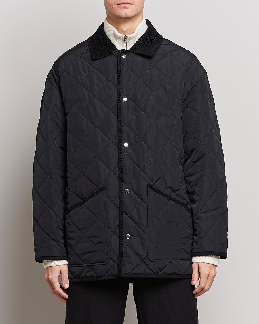 Uomini | Giacche | Filippa K | Reversible Quilted Jacket Black