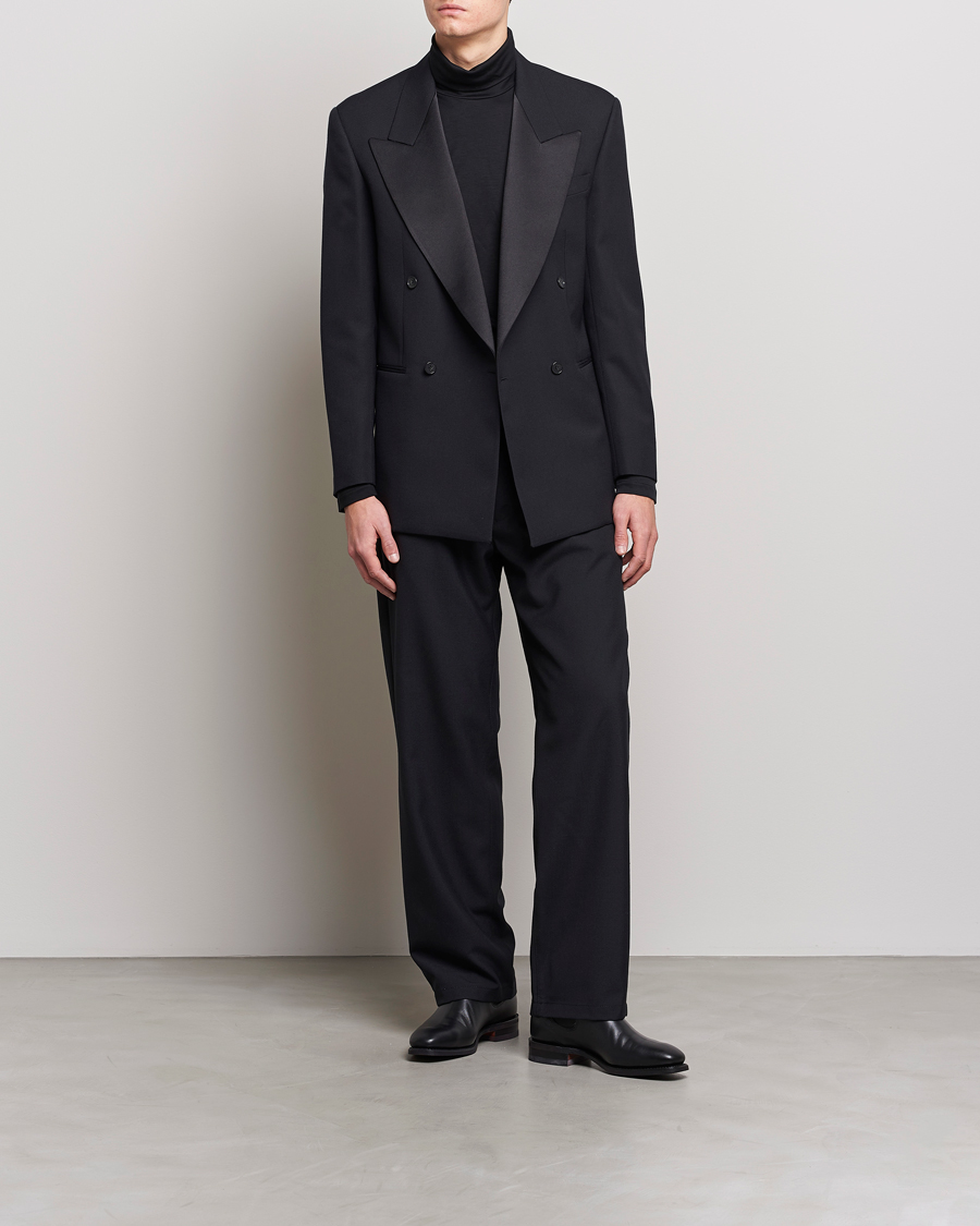 Uomini | Blazers | Filippa K | Tuxedo Blazer Black