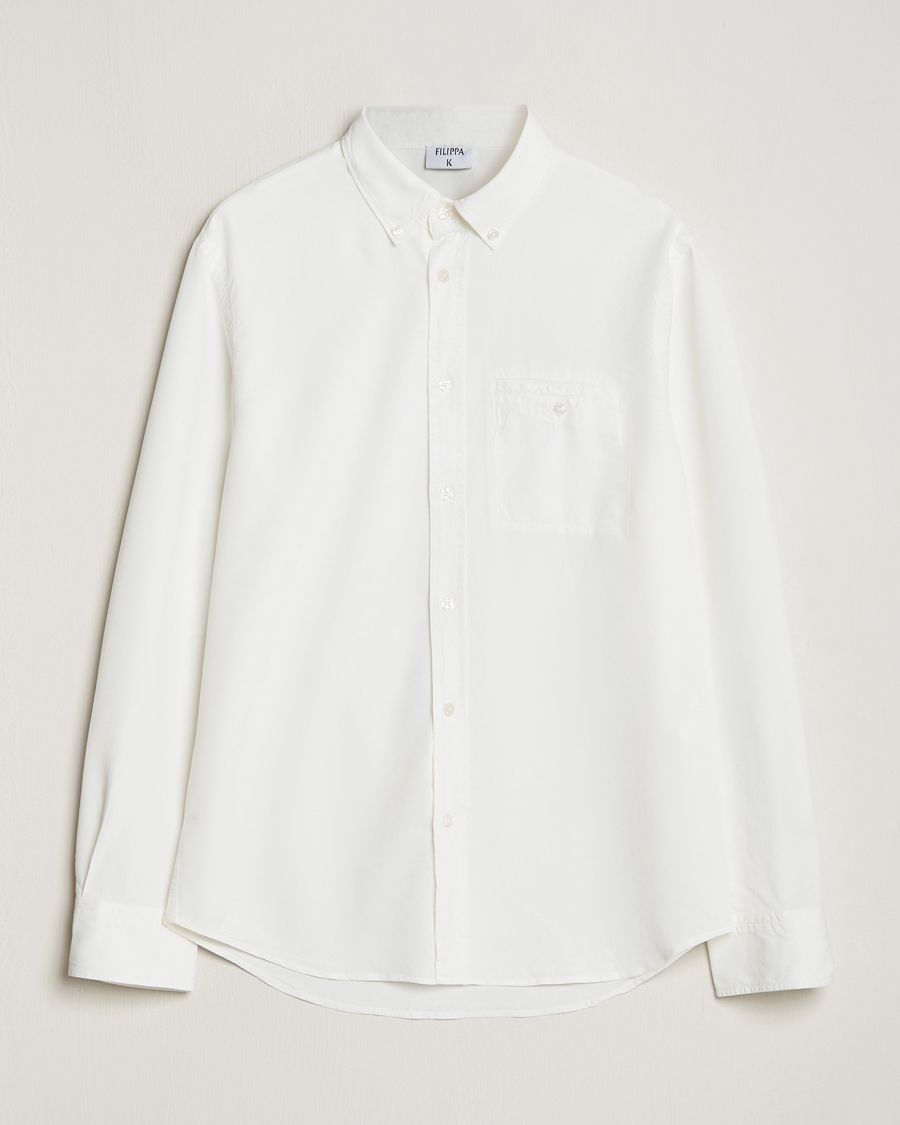 Uomini | Camicie | Filippa K | Zachary Lyocell Shirt White