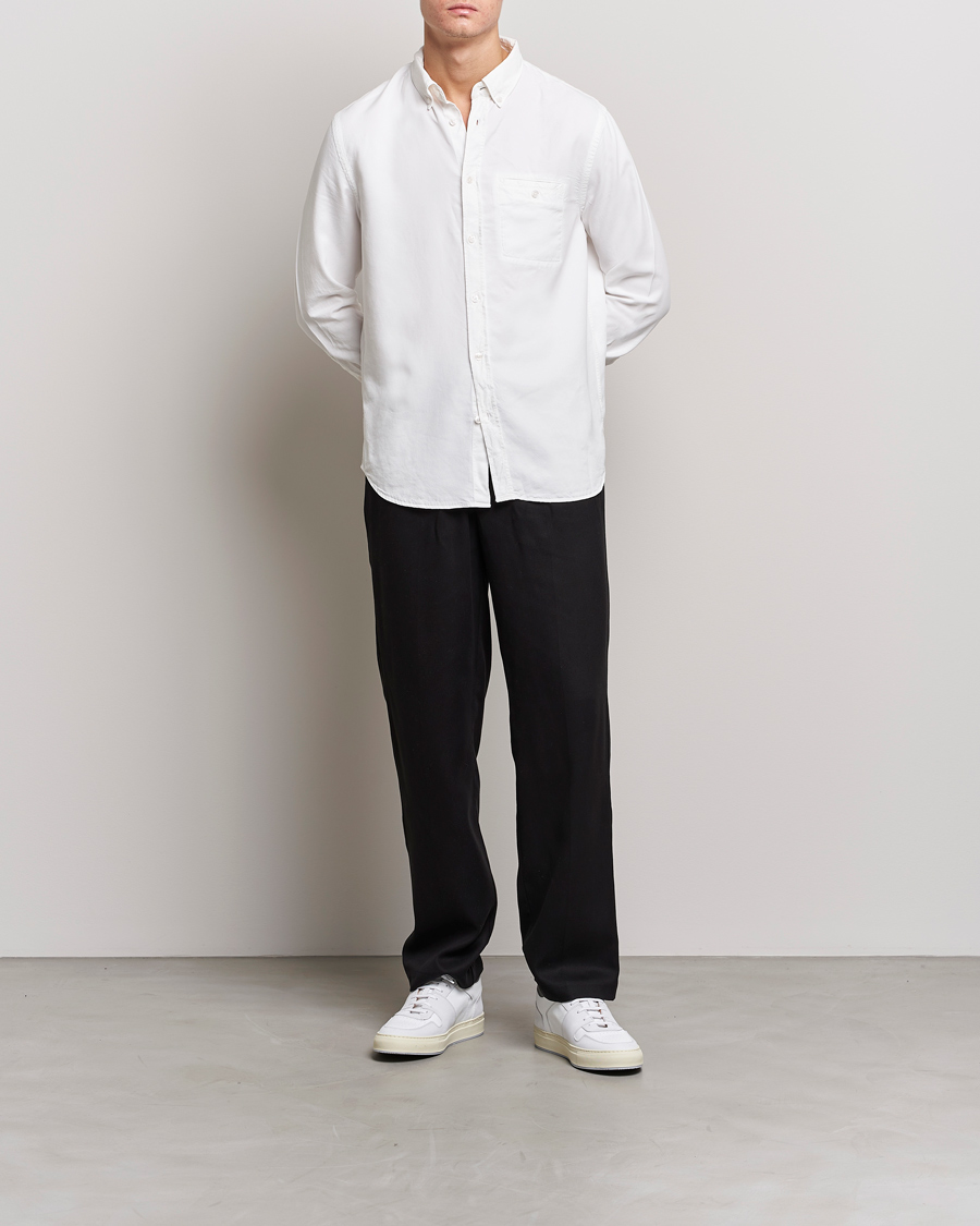 Uomini | Camicie | Filippa K | Zachary Lyocell Shirt White