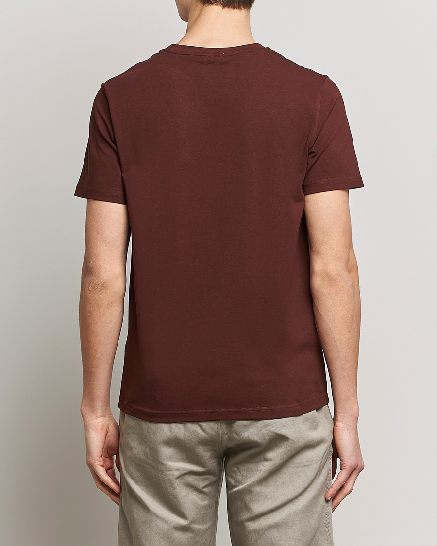 Uomini | T-shirt | Filippa K | Stretch Cotton Tee Brown