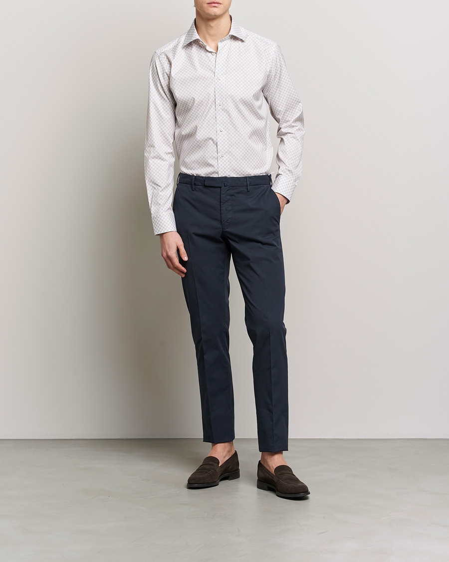 Uomini | Camicie | Eton | Signature Poplin Shirt Brown