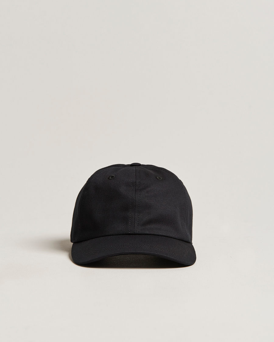 Uomini | Eton Cotton Baseball Cap Black | Eton | Cotton Baseball Cap Black