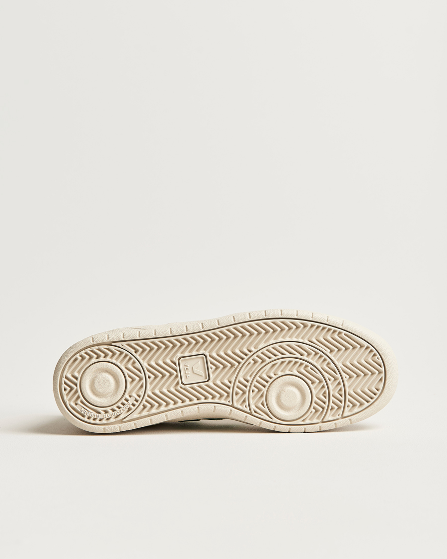 Uomini | Veja V-10 Chromefree Leather Extra White/Emeraude Green | Veja | V-10 Chromefree Leather Extra White/Emeraude Green