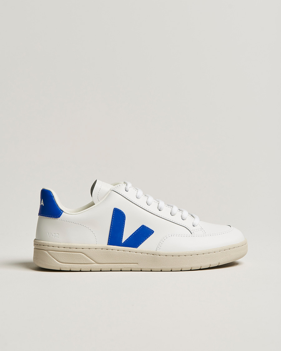 Uomini | Veja V-12 Sneaker Extra White/Paros | Veja | V-12 Sneaker Extra White/Paros