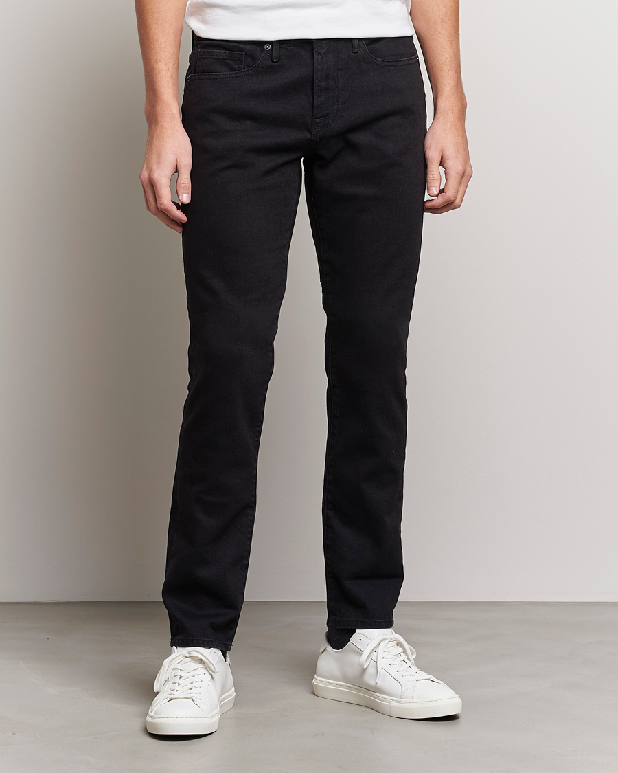 Uomini | Jeans | FRAME | L´Homme Slim Stretch Jeans Noir