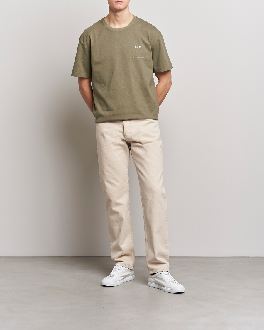 Uomini | Jeans | FRAME | The Straight Jean White Beige