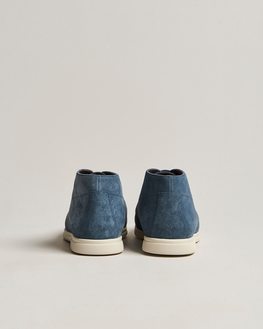 Uomini | Canali Chukka Boots Light blue Suede | Canali | Chukka Boots Light blue Suede