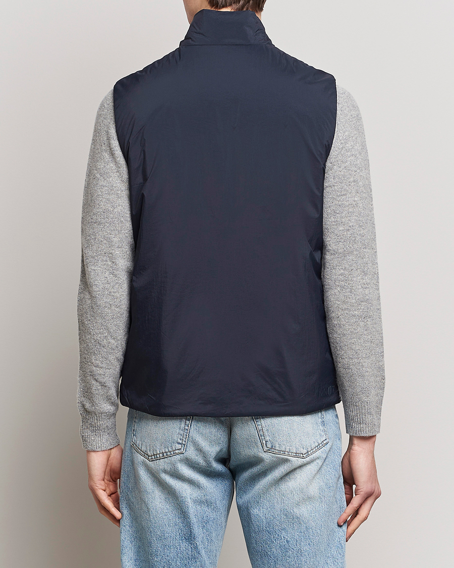 Uomini | Gilet | NN07 | Verve Padded Waistcoat Navy Blue