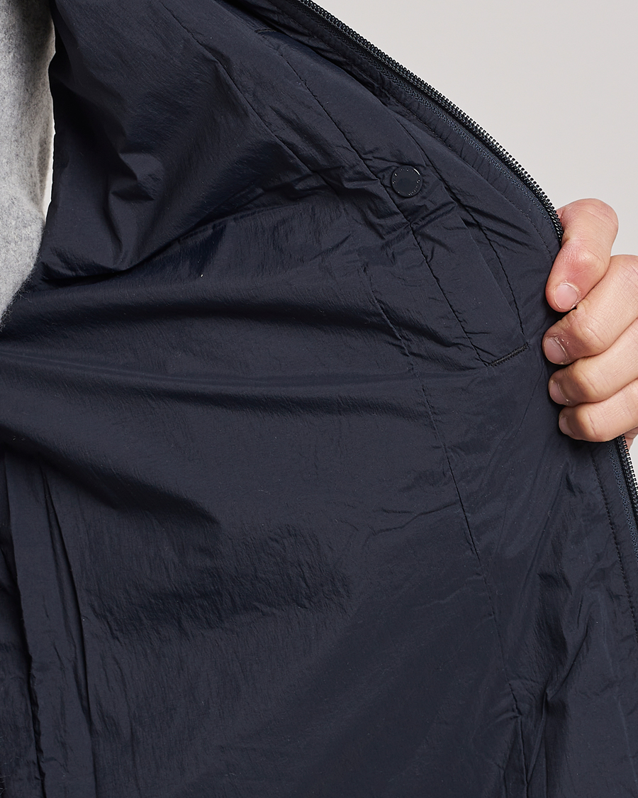 Uomini | Gilet | NN07 | Verve Padded Waistcoat Navy Blue