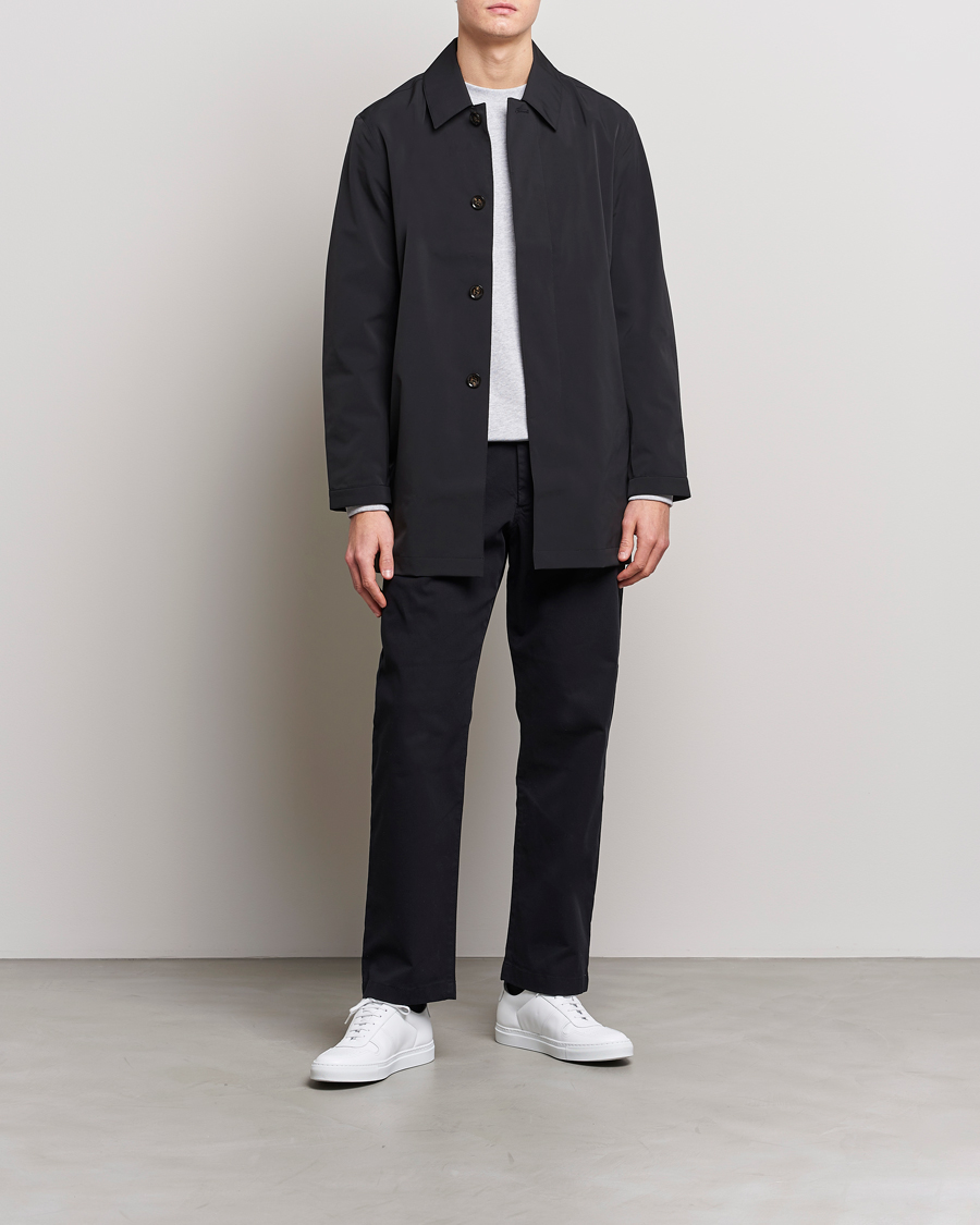 Uomini | Giacche | NN07 | Kim Waterproof Car Coat Black