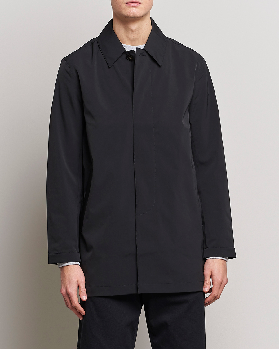 Uomini | Giacche | NN07 | Kim Waterproof Car Coat Black