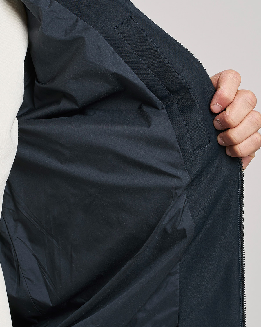 Uomini | Giacche | NN07 | Dawson Light Harrington Jacket Navy Blue