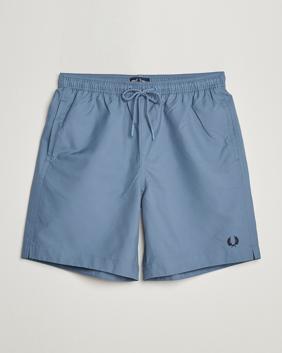 Uomini | Costumi da bagno | Fred Perry | Classic Swimshorts Ash Blue