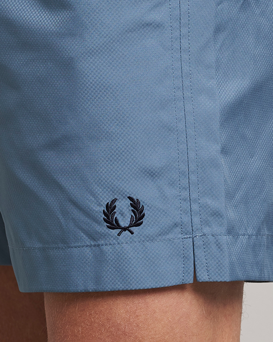Uomini | Costumi da bagno | Fred Perry | Classic Swimshorts Ash Blue