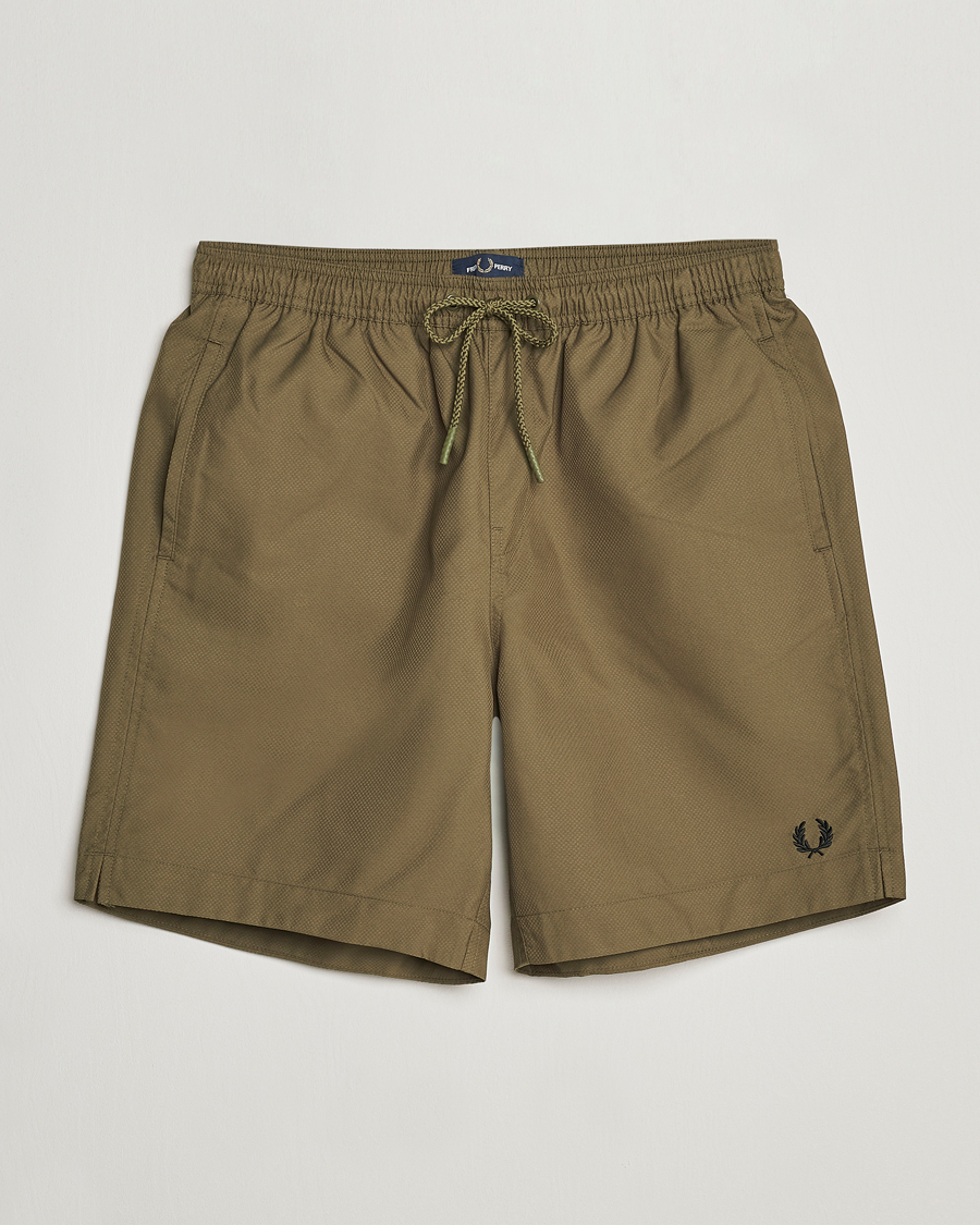 Uomini | Costumi da bagno | Fred Perry | Classic Swimshorts Uniform Green