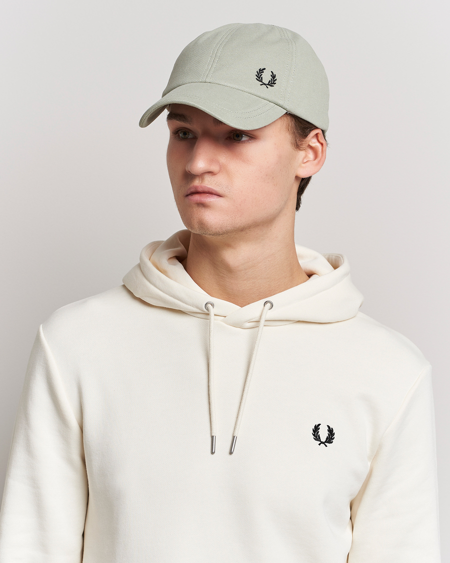 Uomini | Fred Perry Classic Cap Sea Gras | Fred Perry | Classic Cap Sea Gras