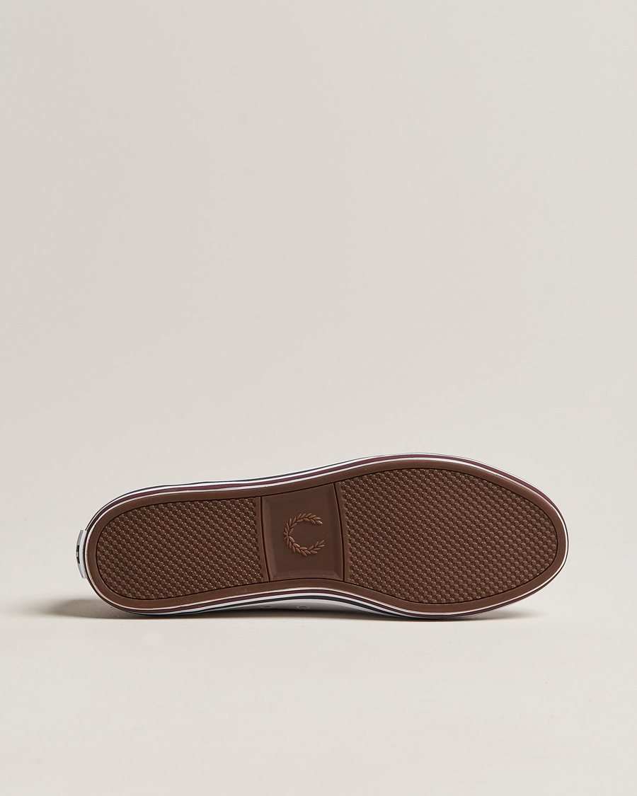 Uomini | Fred Perry Kingston Twill Sneaker White | Fred Perry | Kingston Twill Sneaker White