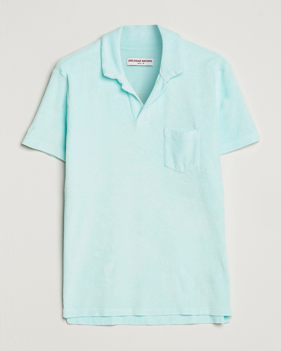 Uomini | Polo | Orlebar Brown | Terry Polo Clear Sky