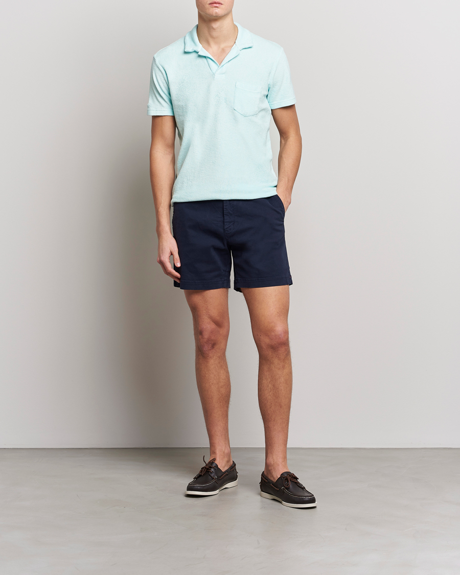 Uomini | Polo | Orlebar Brown | Terry Polo Clear Sky