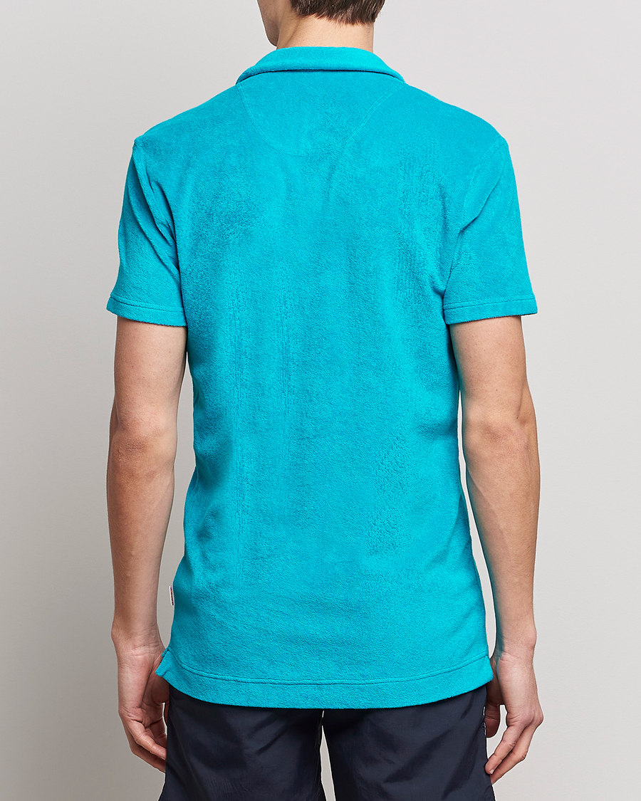 Uomini | Polo | Orlebar Brown | Terry Polo Crystal Sea