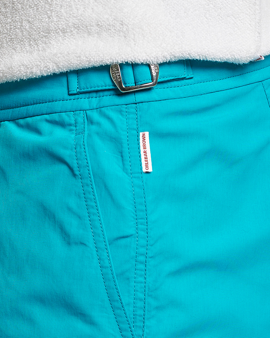 Uomini | Costumi da bagno | Orlebar Brown | Bulldog II Medium Length Swim Shorts Crystal Sea