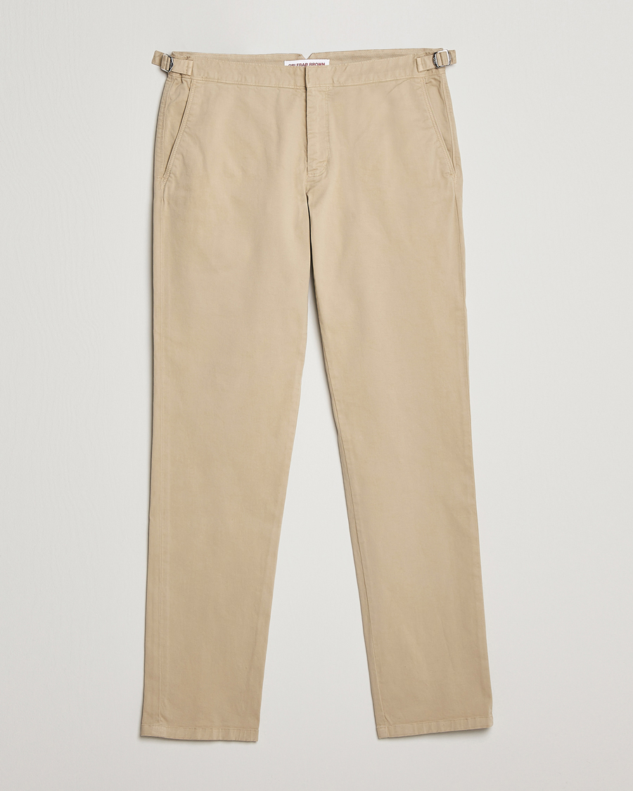 Uomini | Pantaloni | Orlebar Brown | Fallon Stretch Cotton Chinos Sand Dune