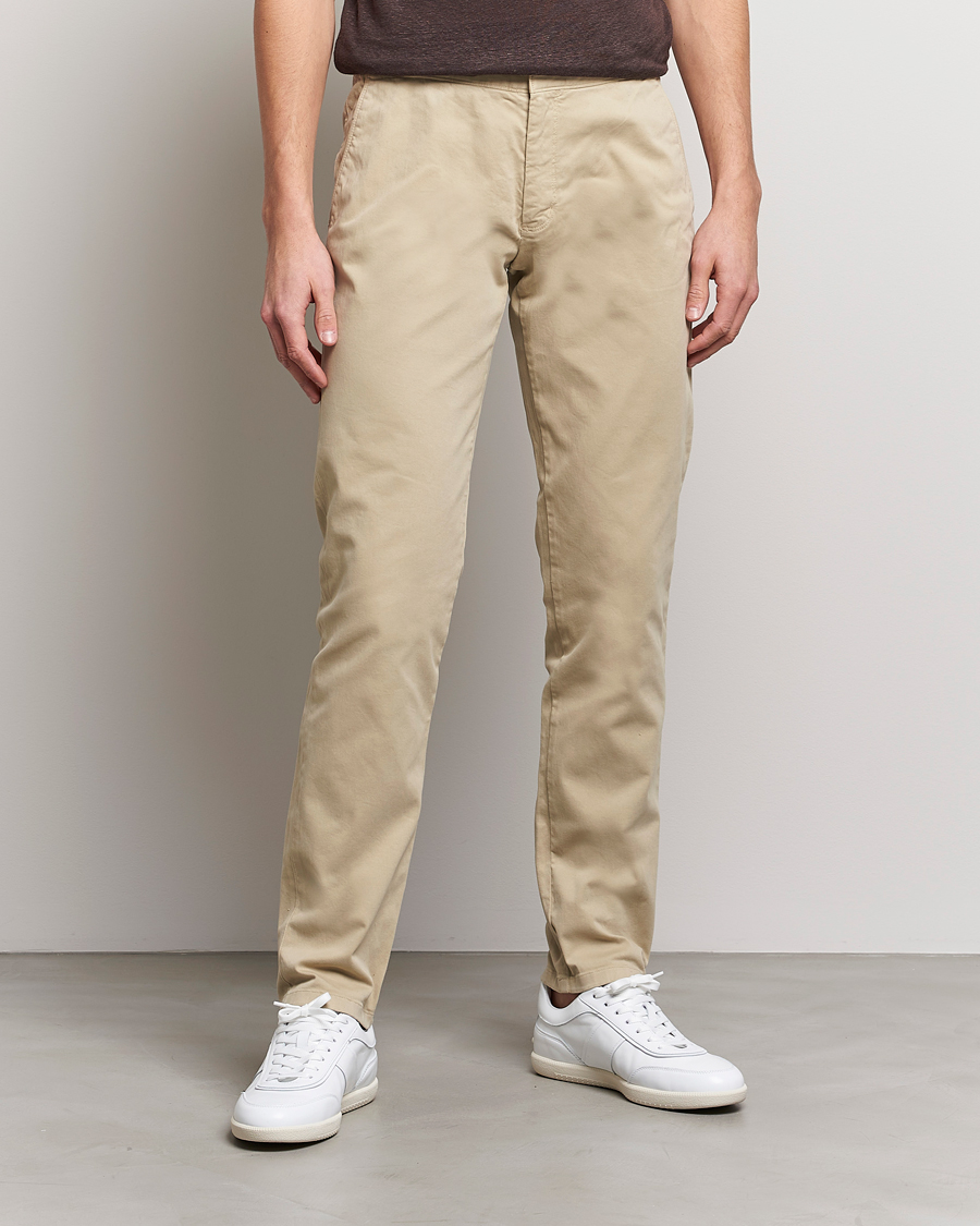 Uomini | Pantaloni | Orlebar Brown | Fallon Stretch Cotton Chinos Sand Dune