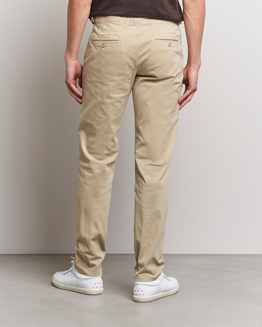 Uomini | Pantaloni | Orlebar Brown | Fallon Stretch Cotton Chinos Sand Dune