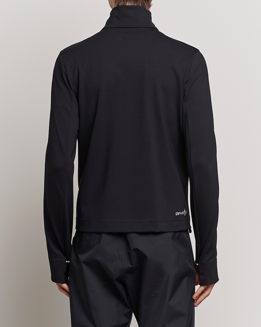 Uomini | Maglieria | Moncler Grenoble | Embossed Full Zip Cardigan Black